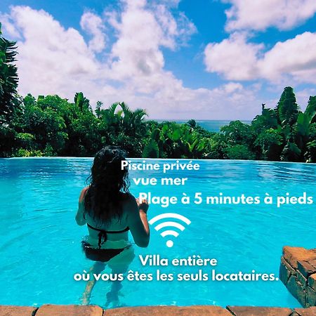 La Villa Ankarena Dans Un Domaine Forestier Tropical, Villa Entiere Avec Piscine Privee, Wifi, Tv, Personnels Inclus Plage A 5 Minutes A Pieds Ile Sainte-Marie Luaran gambar